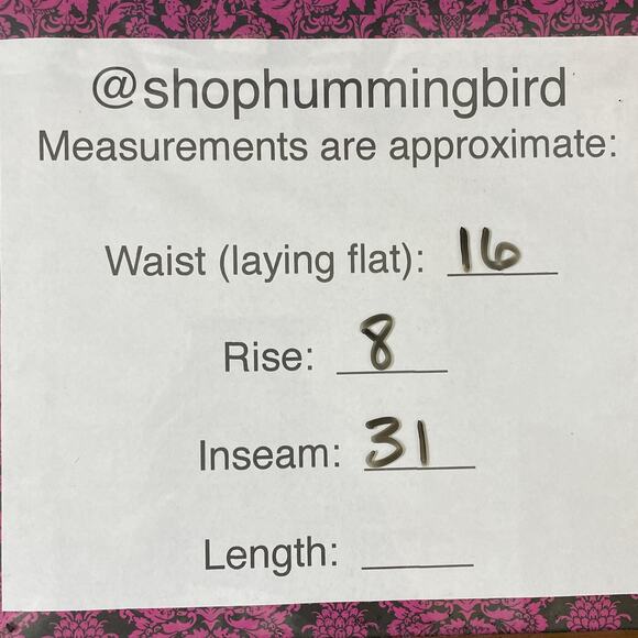 Hudson W170DCA Straight Leg Jeans Flap Pocket Dark Blue Size 29 - Picture 13 of 13